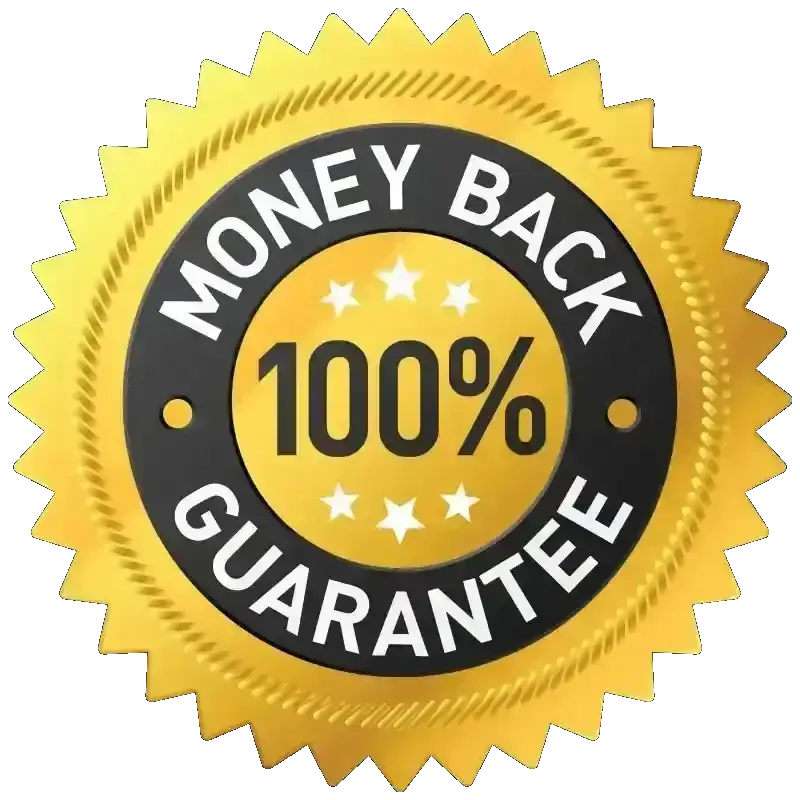 60-Day Money-Back Guarantee seal for Kerassentials